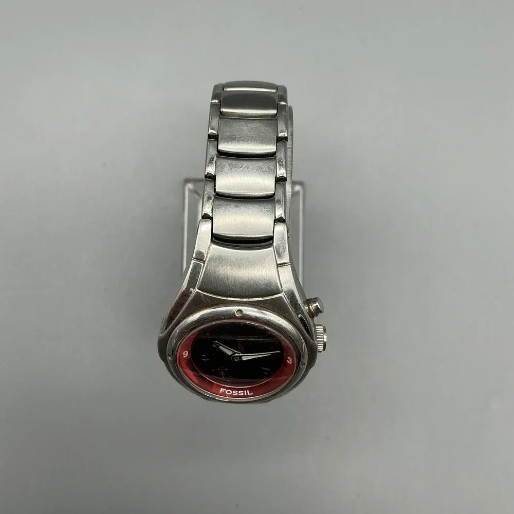Fossil Kaleido Womens Watch 28mm Oklahoma University Stainless New Battery 6.5